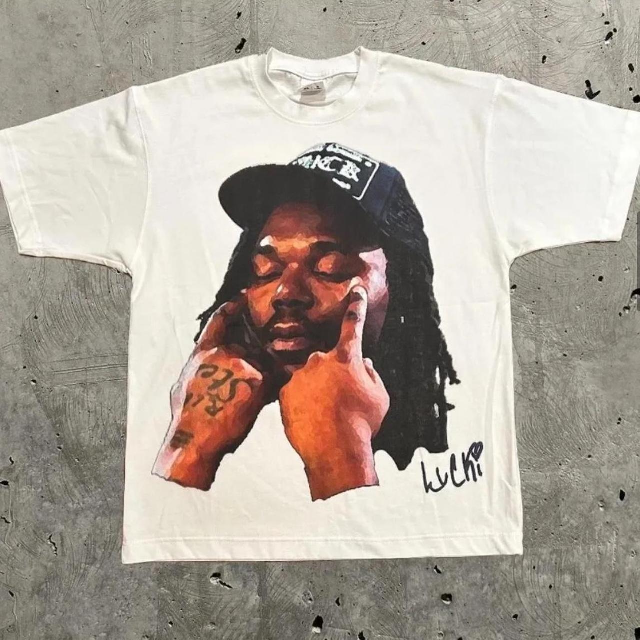 lucki rapper graphic tee MENS MEDIUM brand... - Depop