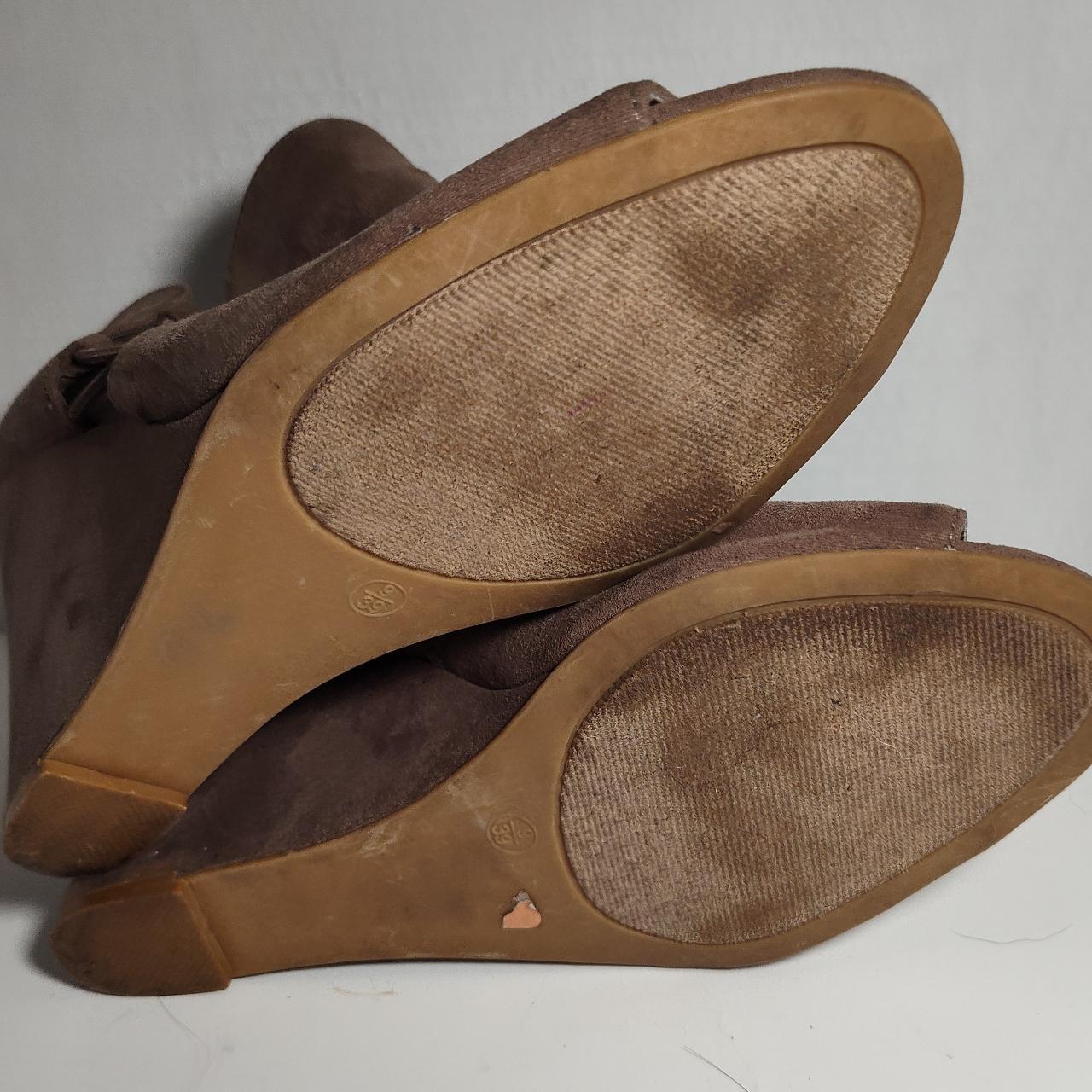 Wedge Peep Toe Bootie Maurices Size