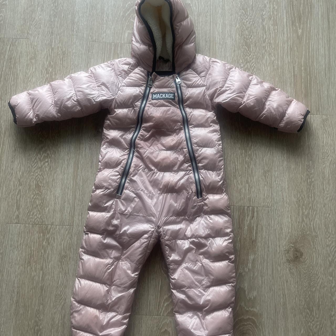 Bunting Mackage Baby Snowsuit Mackage Baby's Blue Bambi