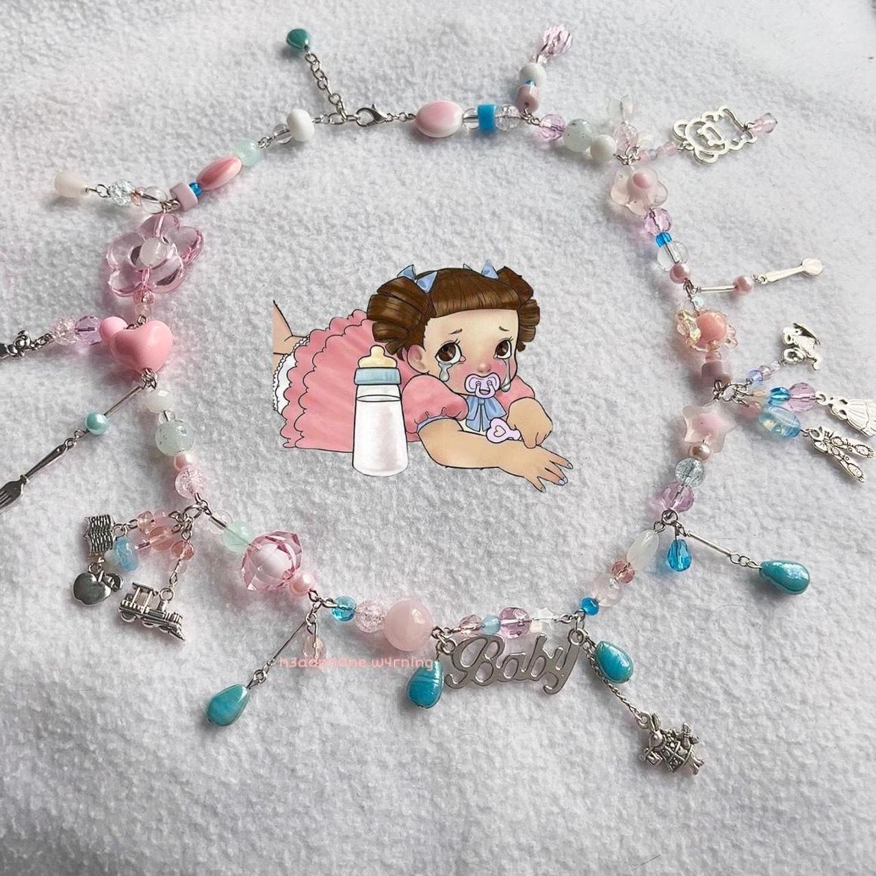 cry baby necklace Melanie Martinez #melaniemartinez... - Depop