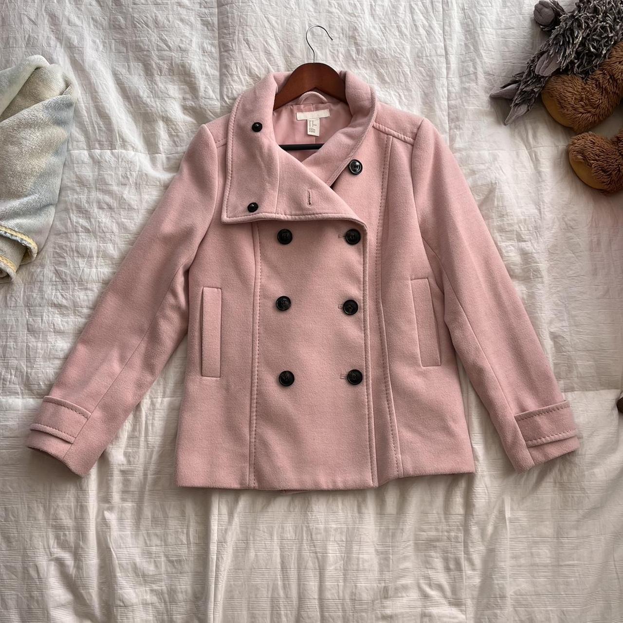 Baby pink peacoat best sale