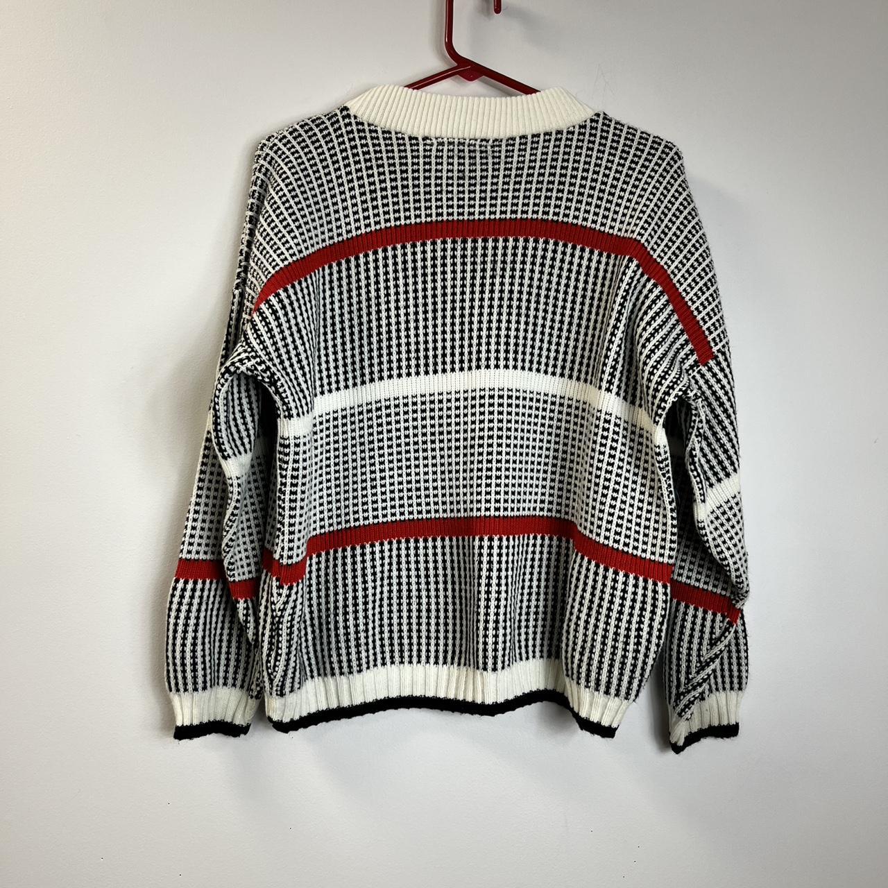 Adele Simpson Women's Sweater - Multi/White – Ade… - image 2