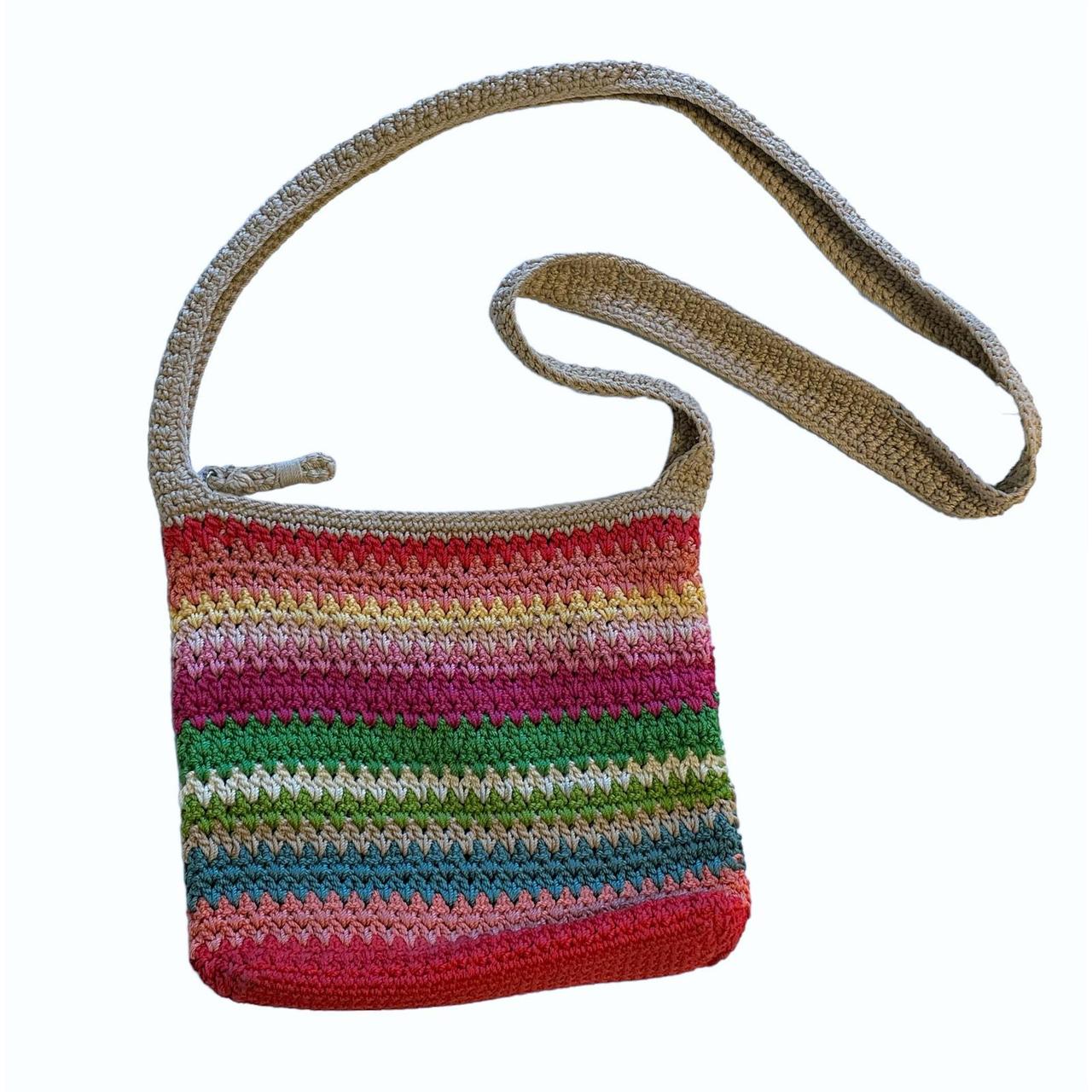 The Sak Colorful Rainbow Woven sold Bag