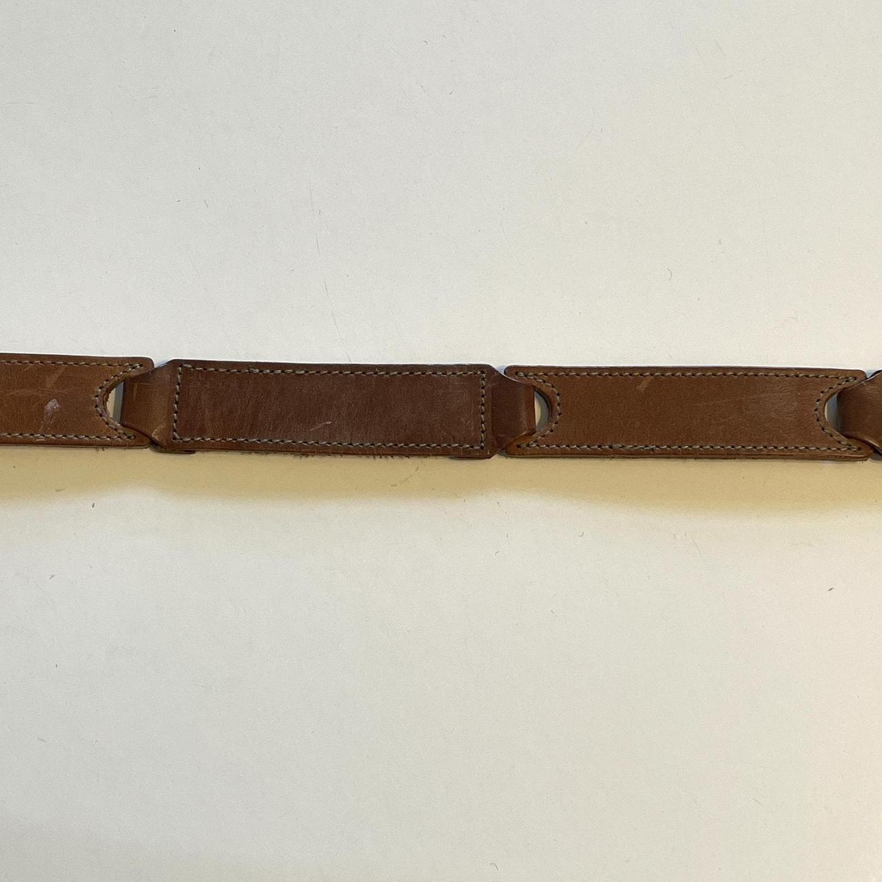 Fossil Women's Belt - Brown/Gold – Fossil Brown B… - image 5