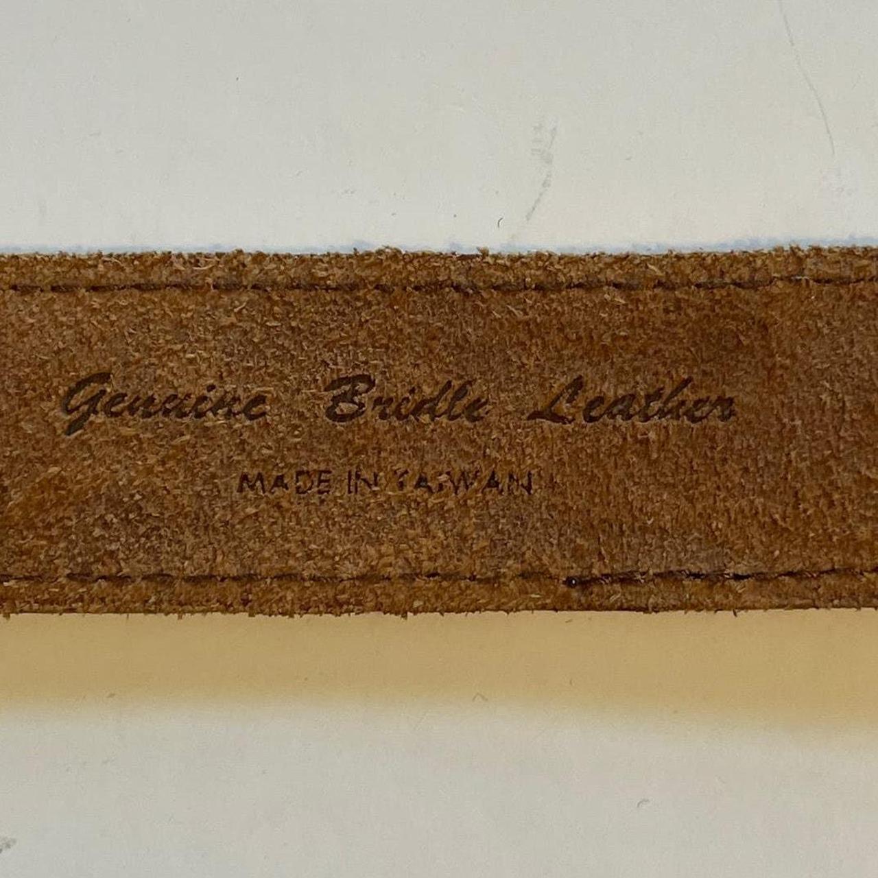 Fossil Women's Belt - Brown/Gold – Fossil Brown B… - image 8