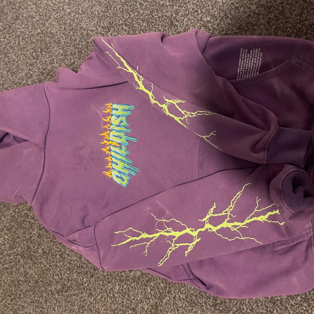 Purple childish hoodie TGF - Depop