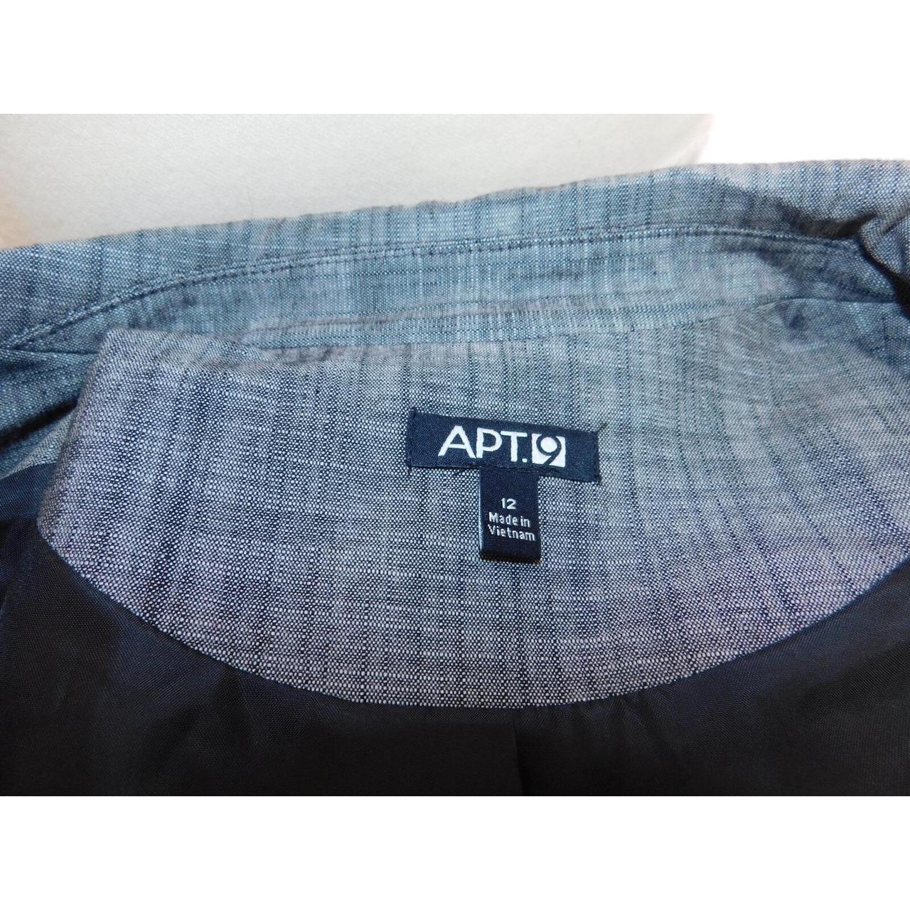 Apt. 9 Women's Tailored jacket - Grey - 12 – Apt … - image 3