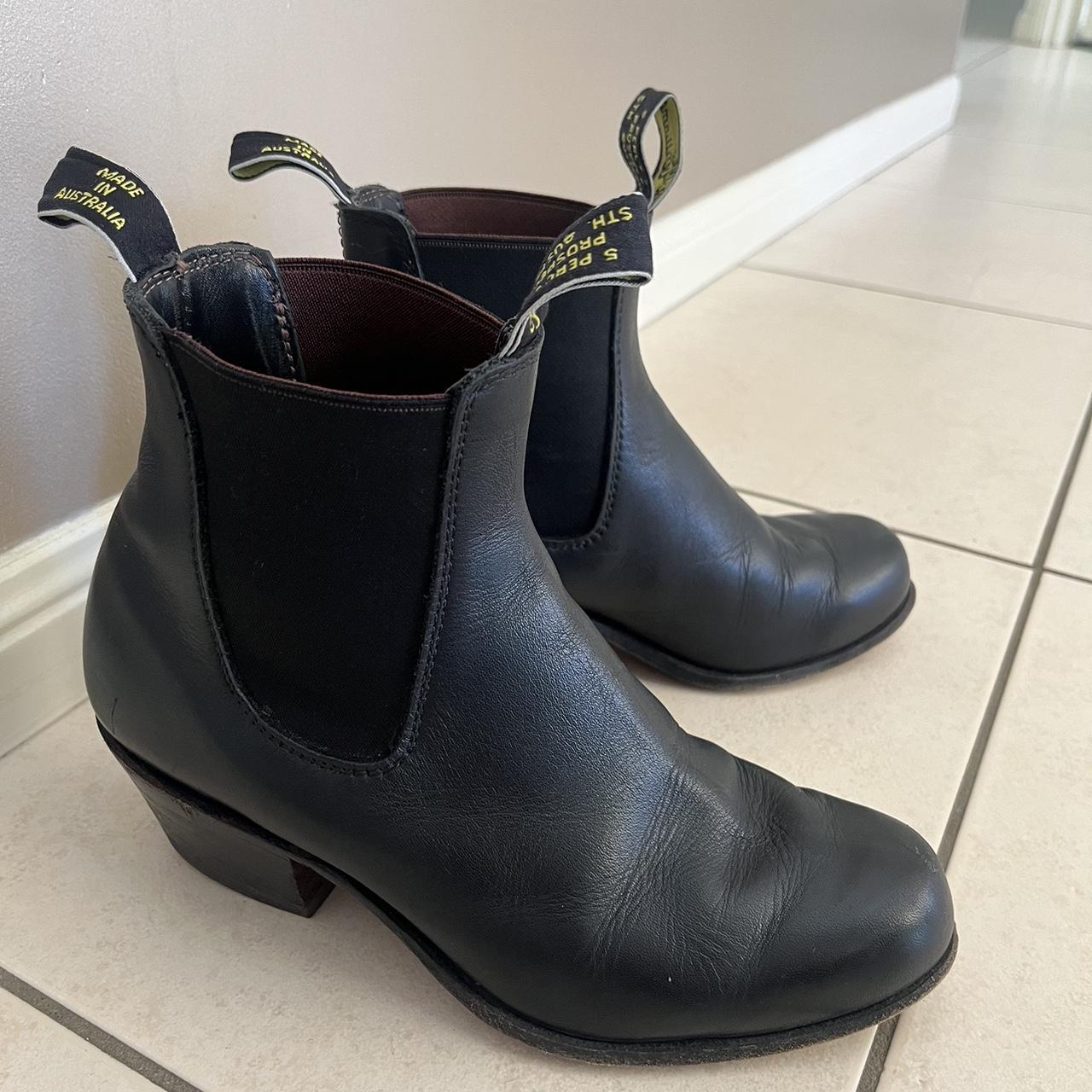 RM Williams black women’s boots, appear to be the... Depop