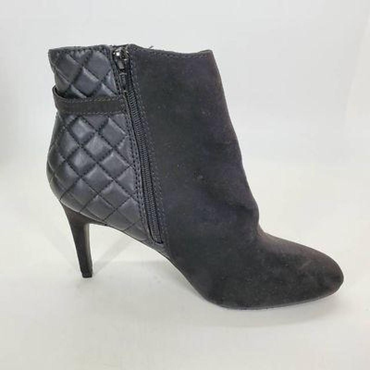 Express black booties best sale