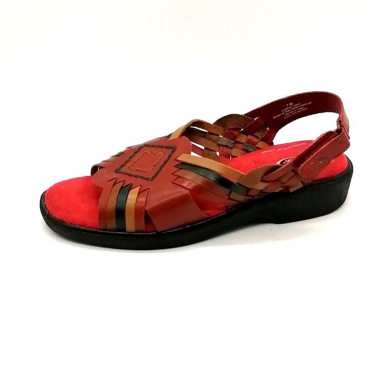 Dr scholl's fashion red sandals