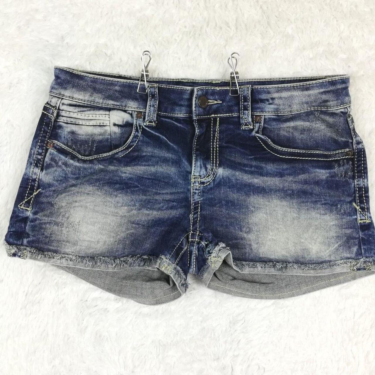 Buckle womens jean shorts online