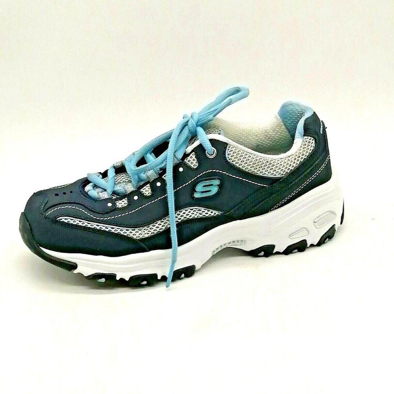 Skechers Womens Sneaker Blue Life Saver Lace Up. Depop