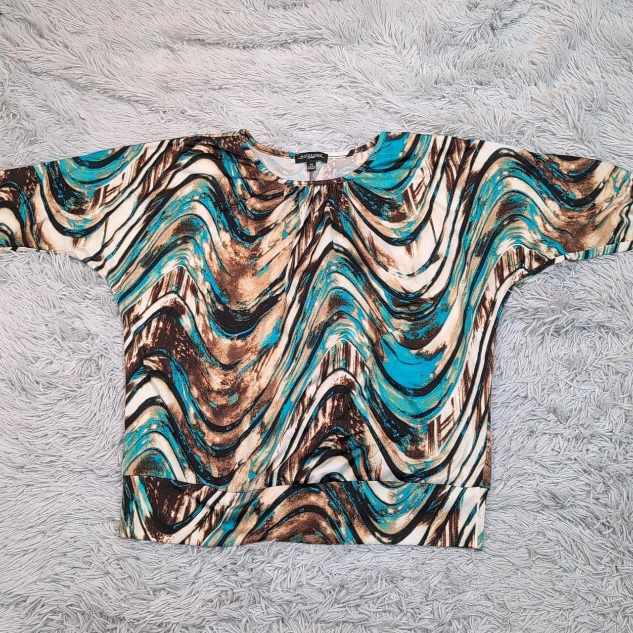 Notations Women's Blouse - Multi - S – Notations … - image 1