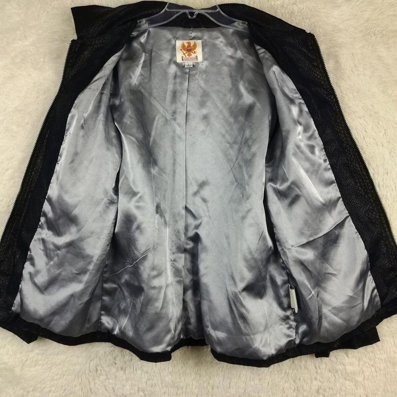 Women's Jacket - Blue - L – Ameri Mode Womens Jac… - image 6