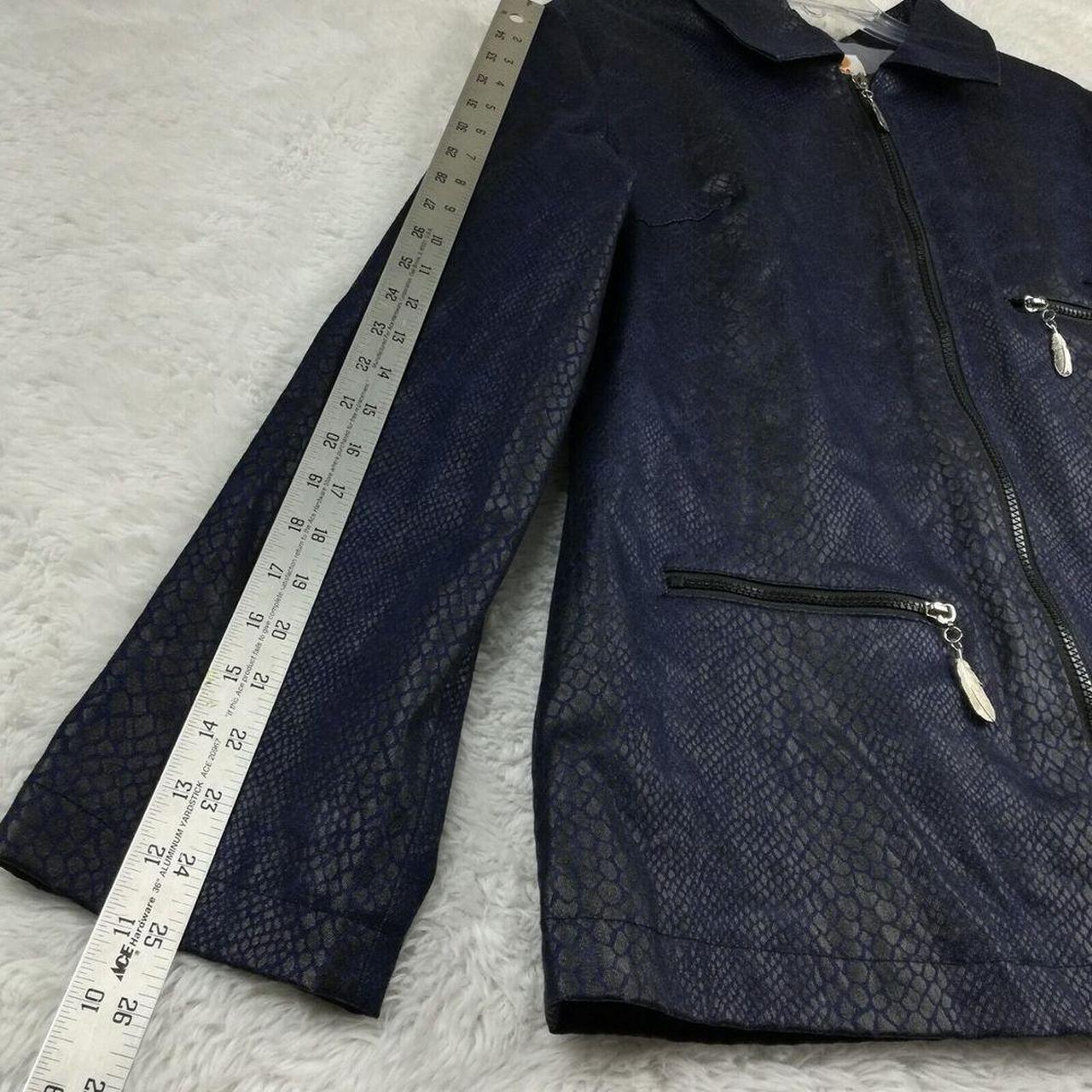 Women's Jacket - Blue - L – Ameri Mode Womens Jac… - image 4