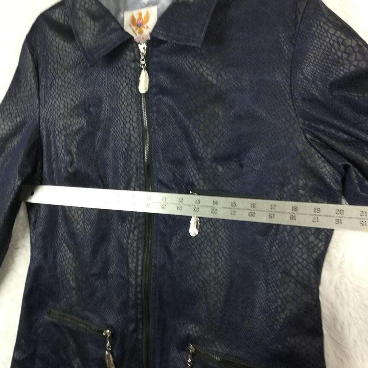 Women's Jacket - Blue - L – Ameri Mode Womens Jac… - image 5