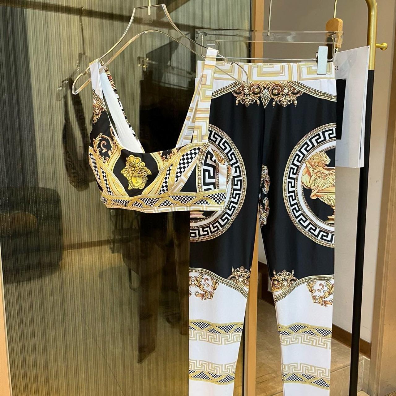 Versace hot Yoga wear sports suit