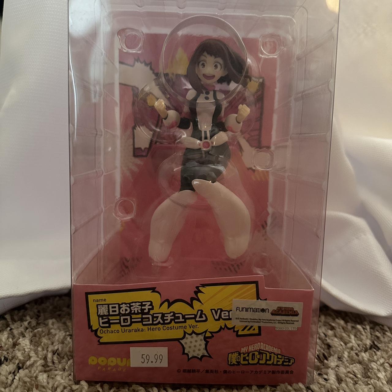 my hero academia ochaco uraraka figure originally... - Depop