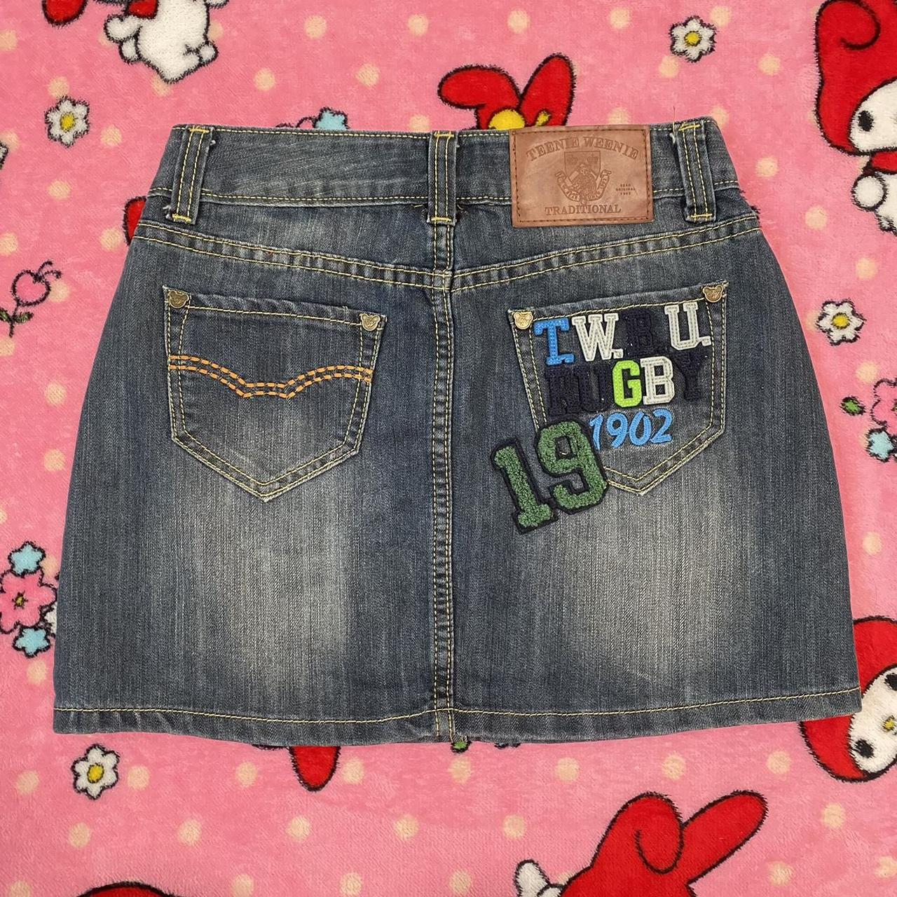 Old Navy Plaid Mini Skirt Rare Unique Vintage Teenie Weenie Depop - Main Image