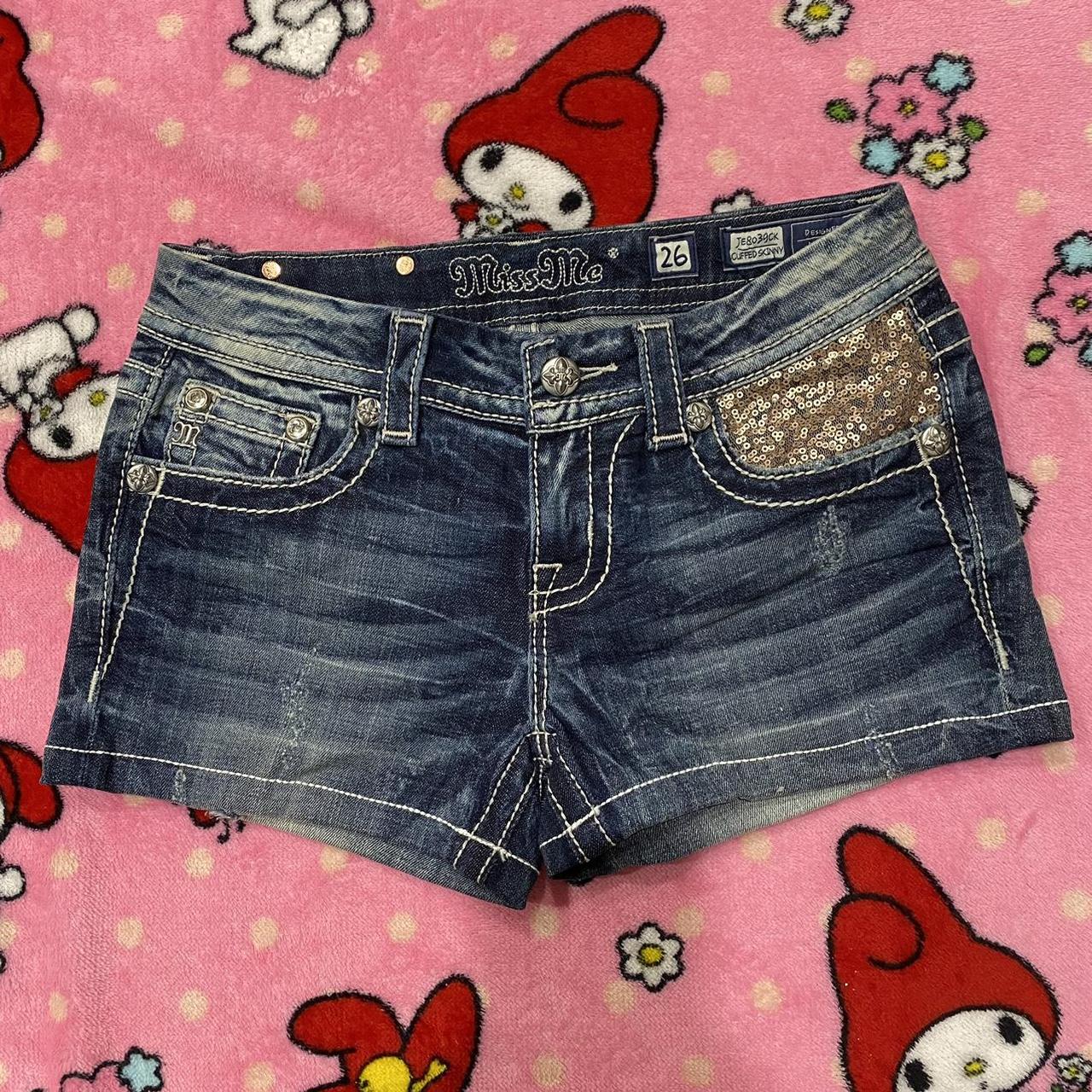 クロス miss me ミスミー ブーツカット ローライズ y2k Trashy y2k mcbling vintage deadstock miss me ripped | Depop
