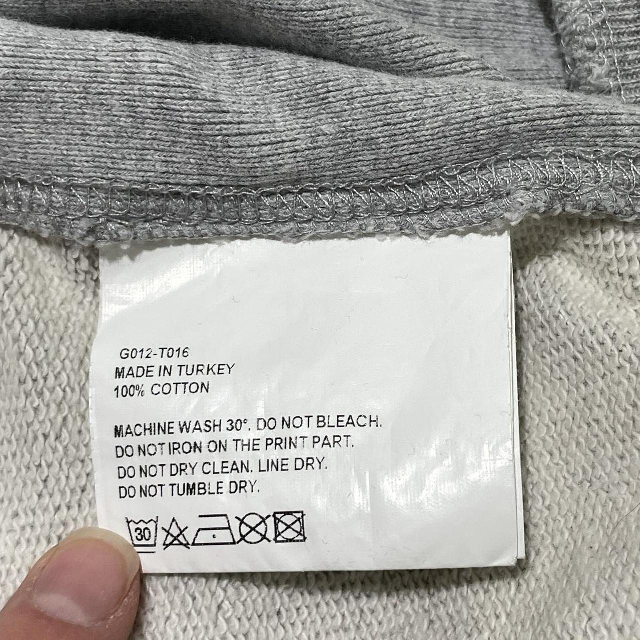 Gosha 2024 grey hoodie