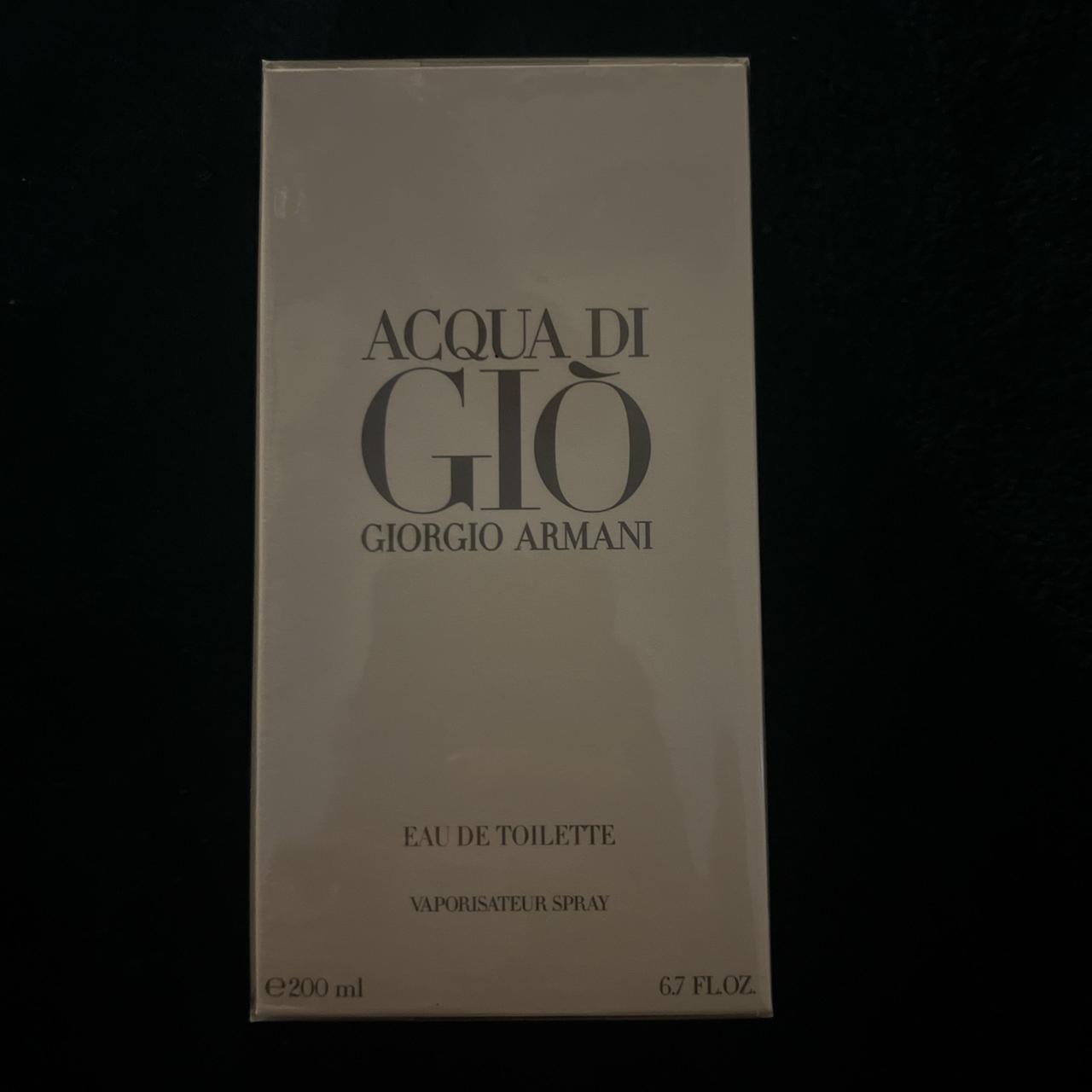 Acqua Di Gio Toilette Perfume Original Never Opened Depop