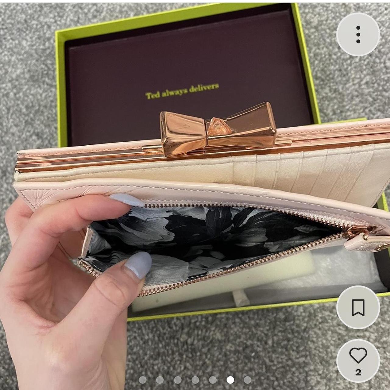 Fold Wallet Ted Baker Travel Wallet Rose Gold TED BAKER Travelz