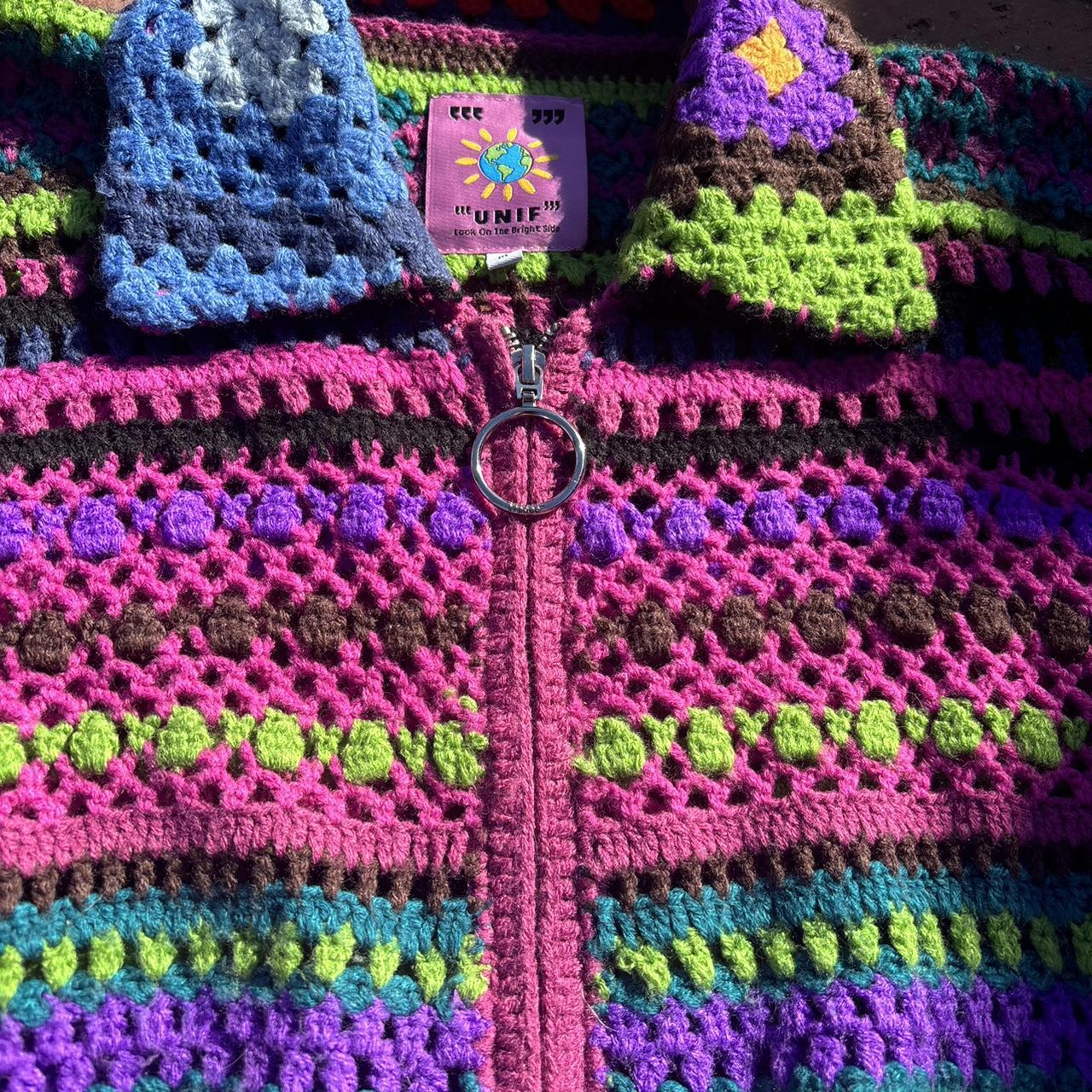 UNIF Women's Sweater - Multi - M – UNIF colorful … - image 3