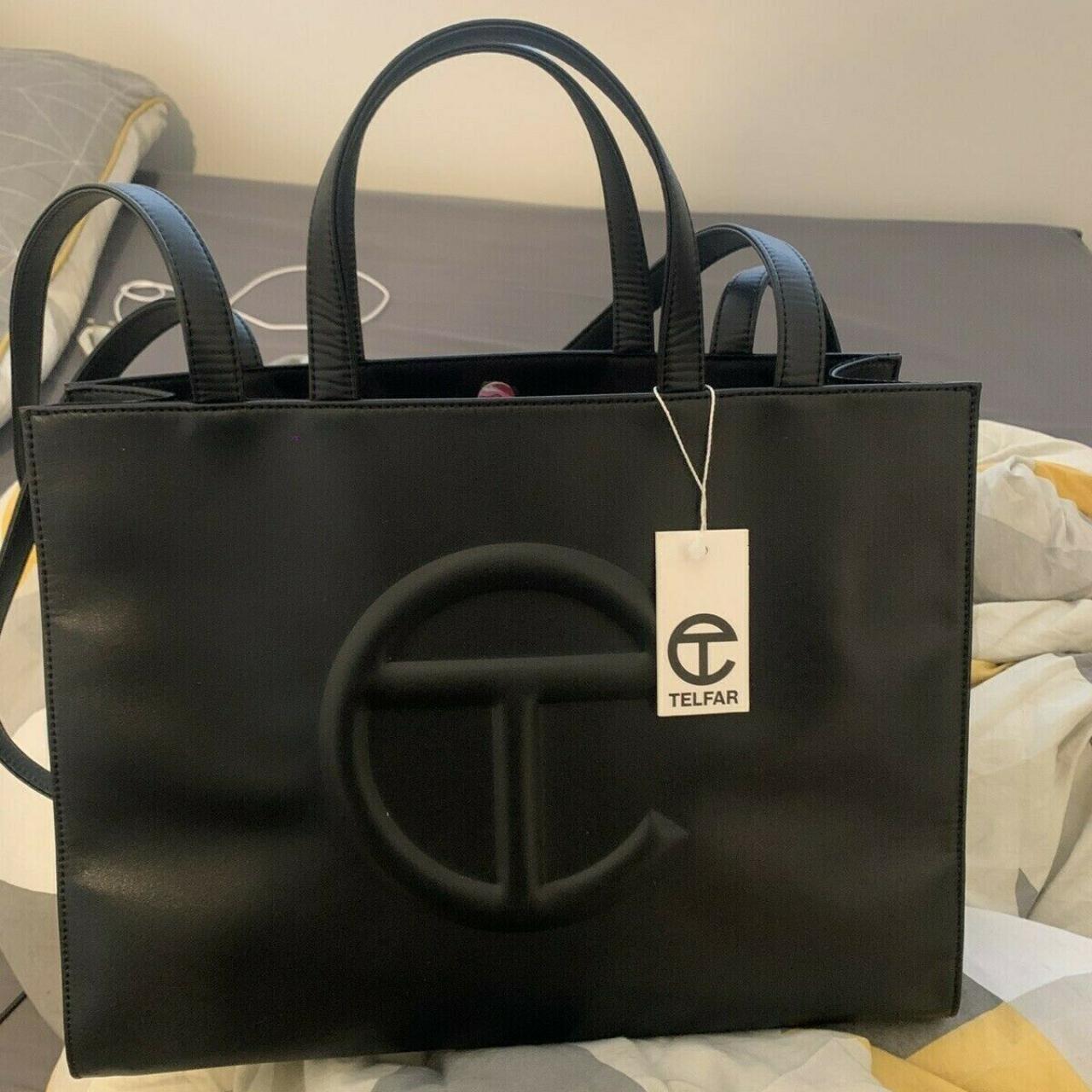 Brand New Telfar Shopping Medium Black- never been deals used