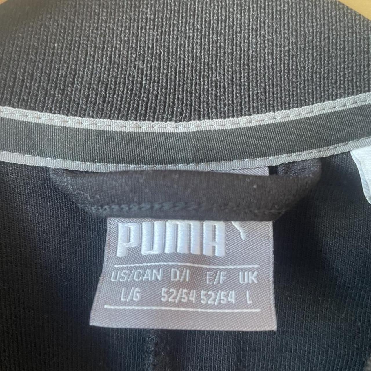 Large Puma x Ferrari zip up tracksuit jumper. Worn... - Depop