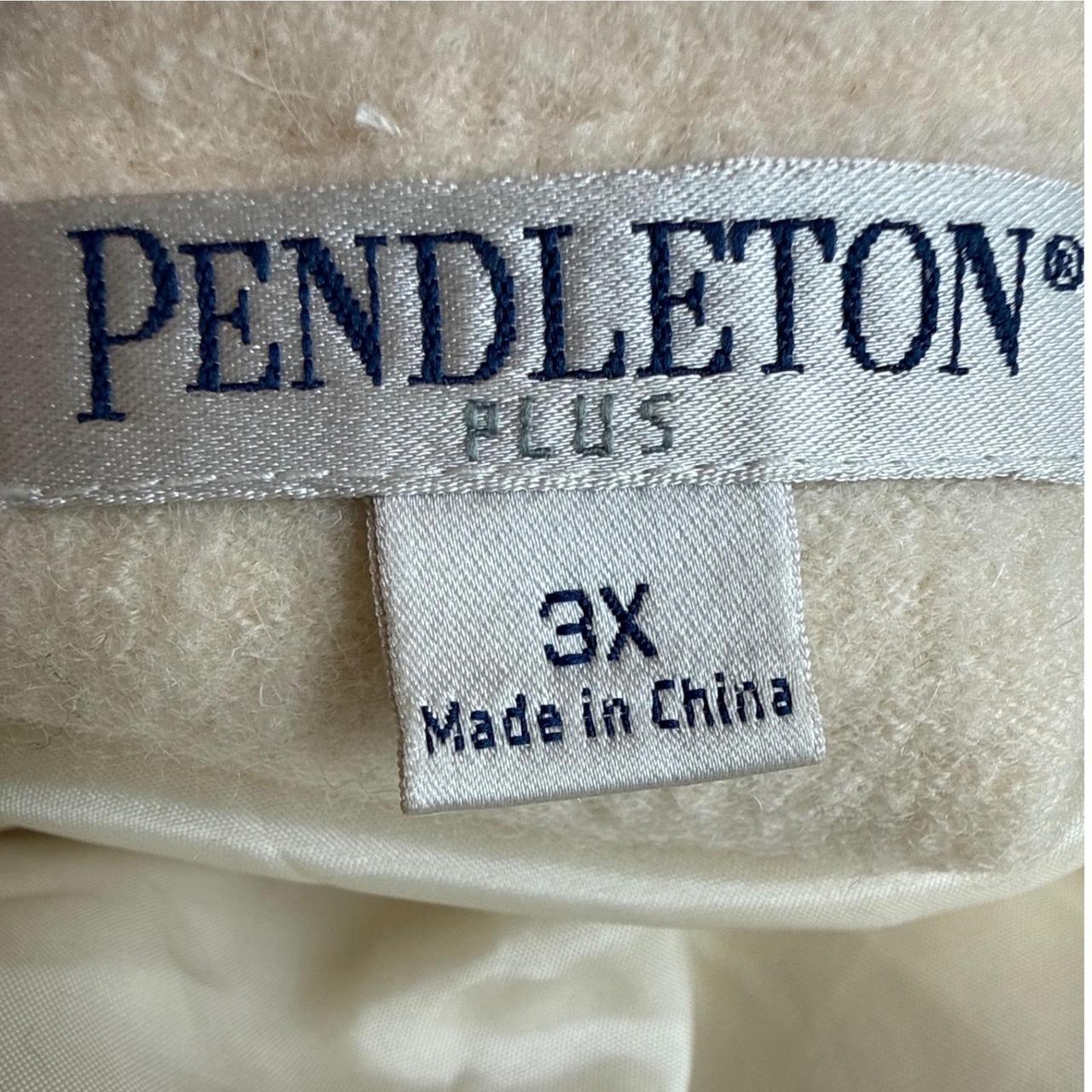 Pendleton Women's Lightweight Jacket - Cream - 3X… - image 8