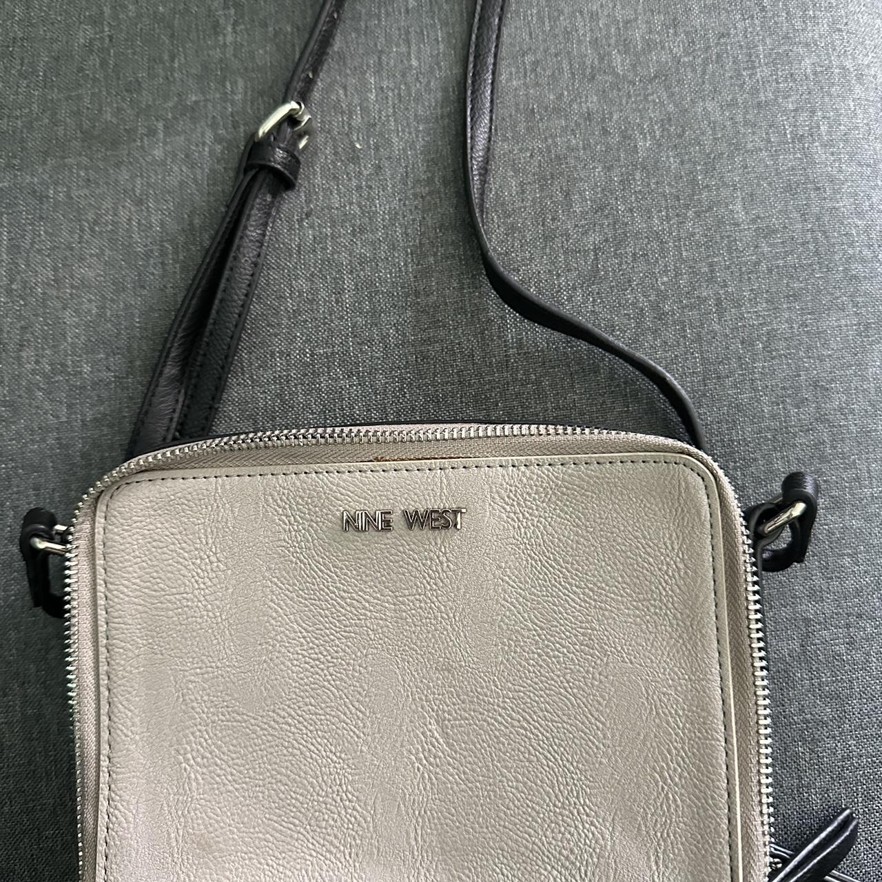 Nine west gray purse sale