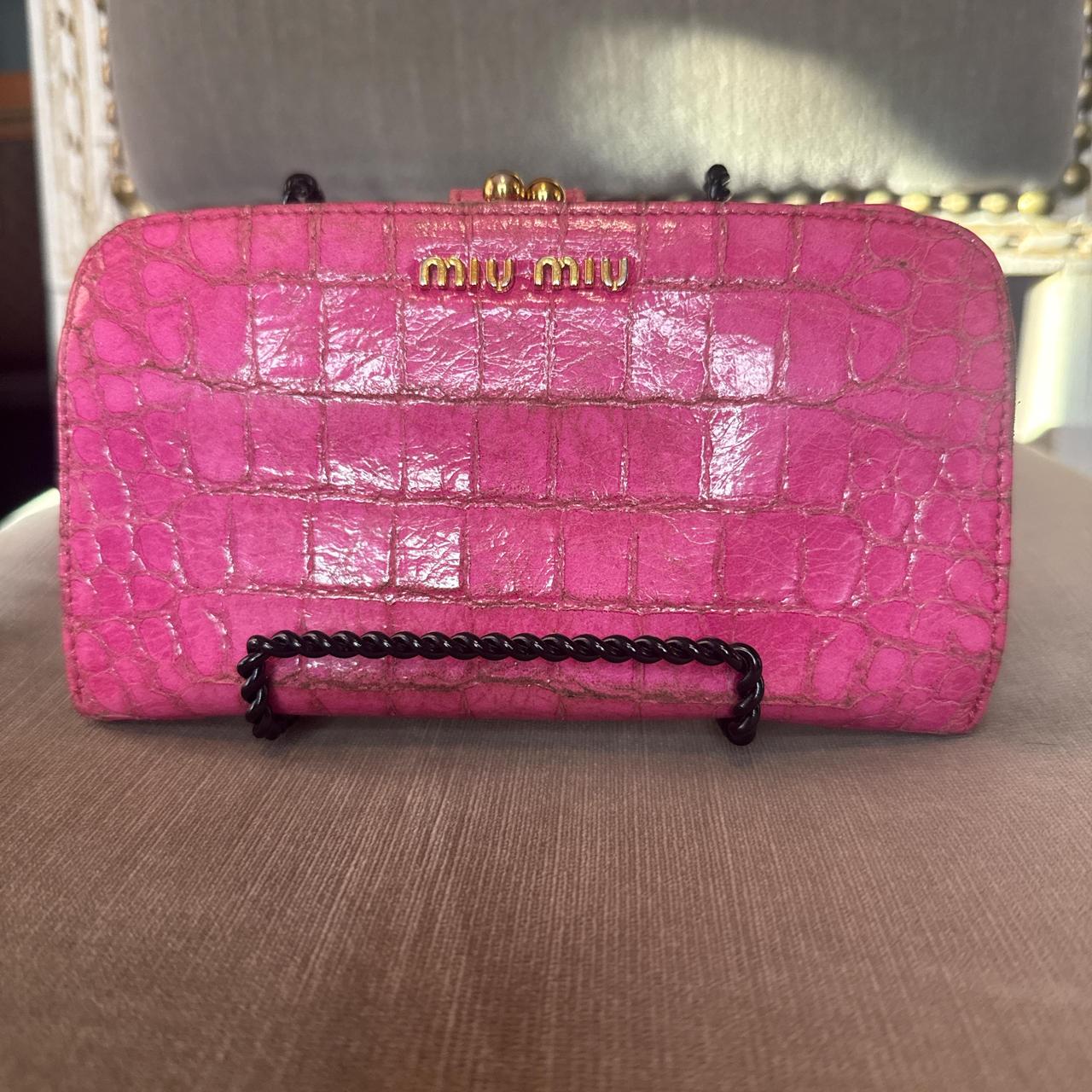 バッグ 1998 MIU MIU WEST WALLET Miu Miu SS 1998 cow wallet – Litttlesister