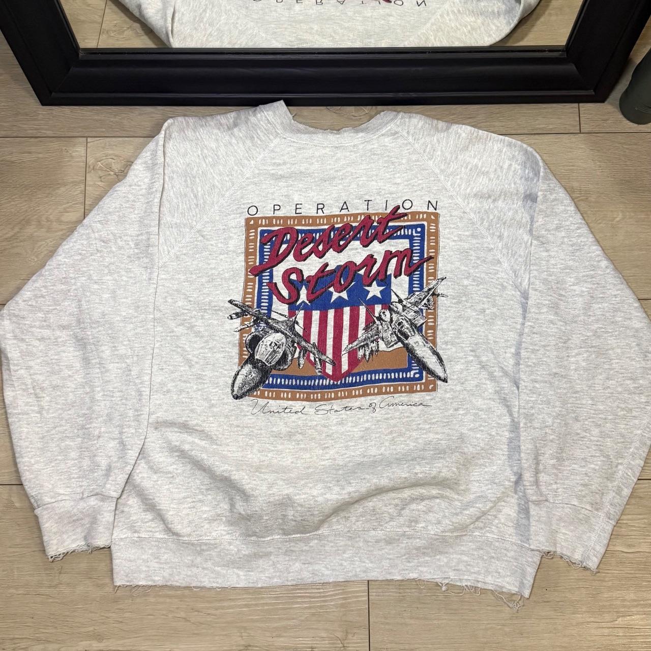 Avirex Men's Sweatshirt - Grey - M – Vintage / Y2… - image 1