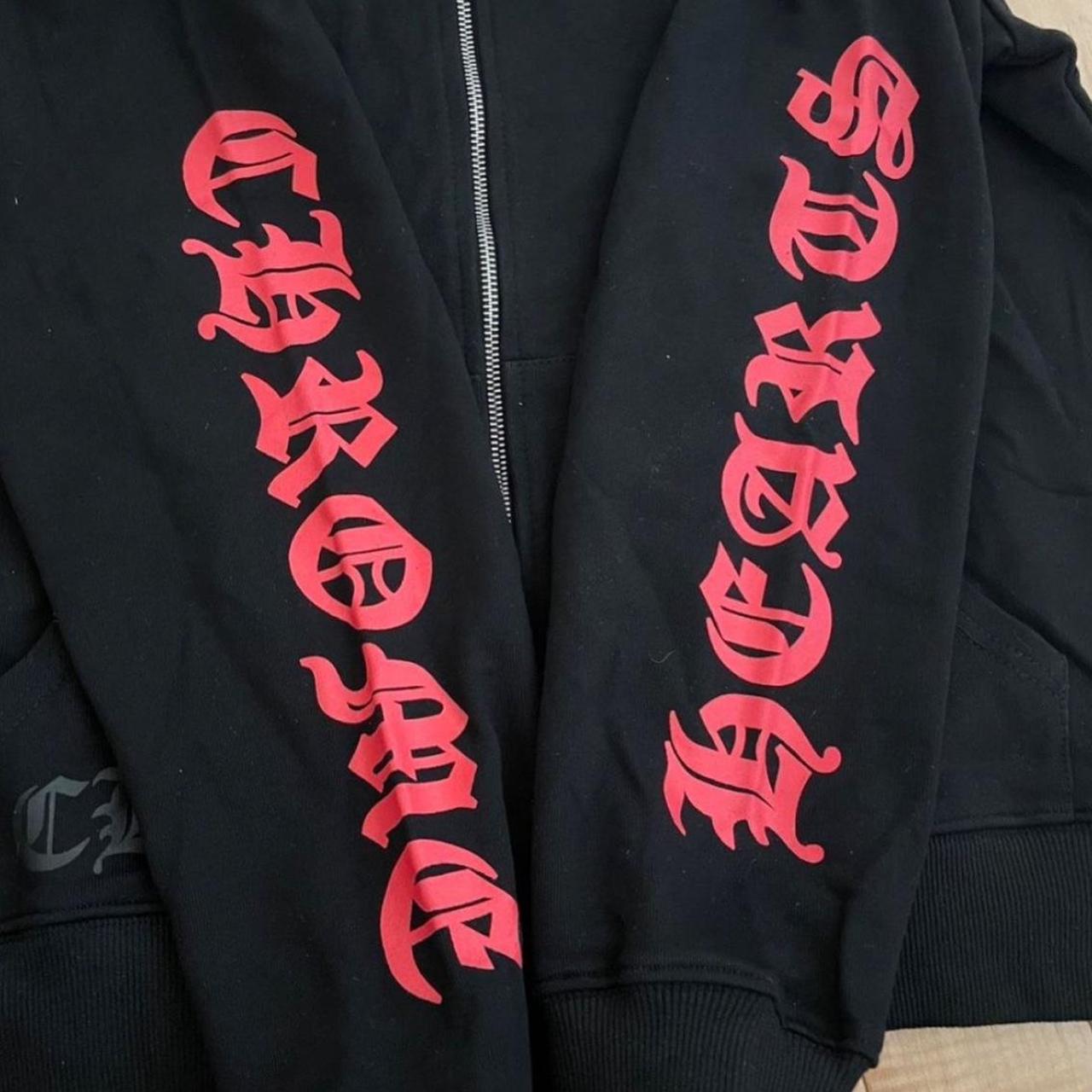 【CHROME HEARTS】Made In Hollywood Plus クロス ZIP パーカー Chrome Hearts Made In Hollywood Plus Cross Zip Up Hoodie