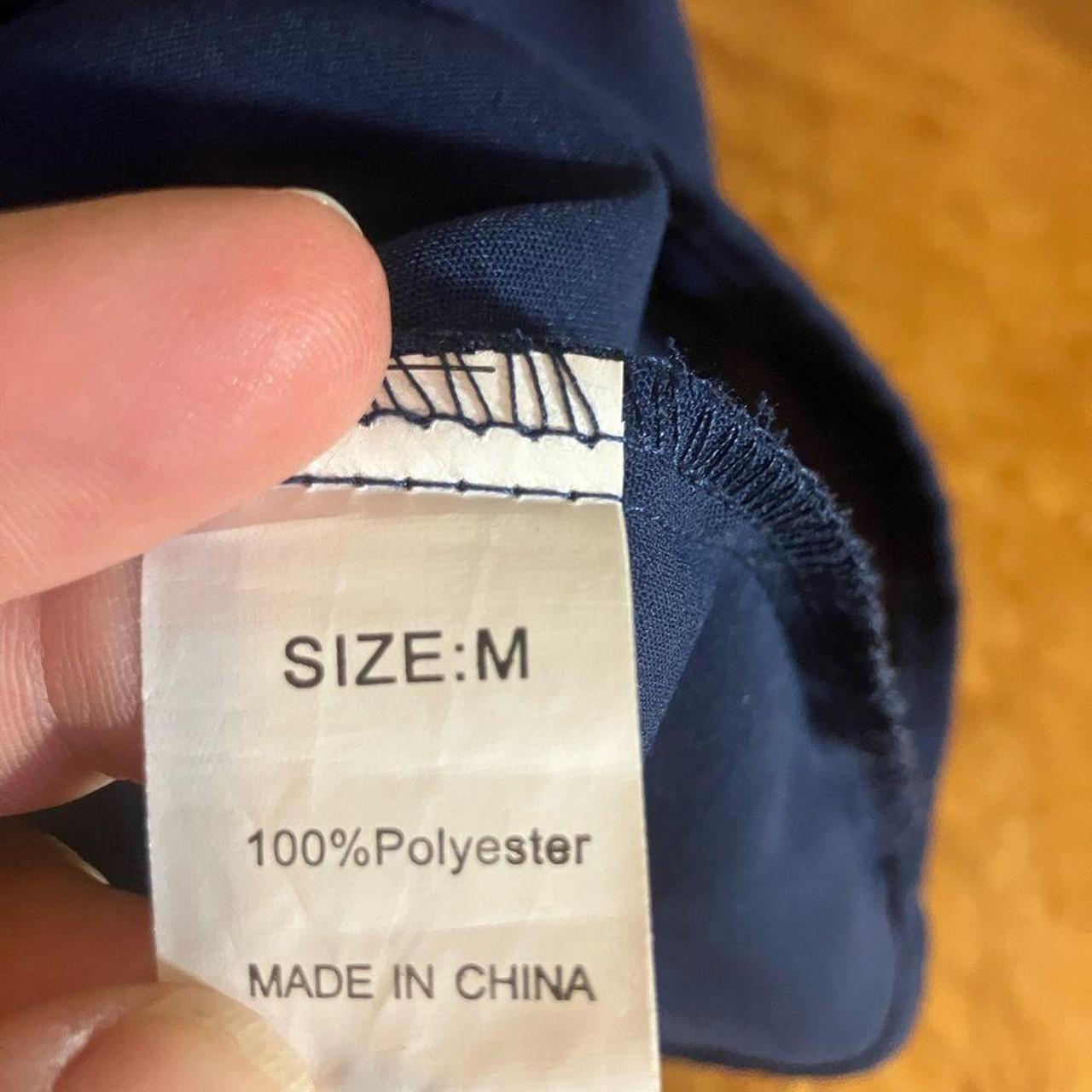 Source Unknown Women's Romper - Blue - M – This b… - image 3