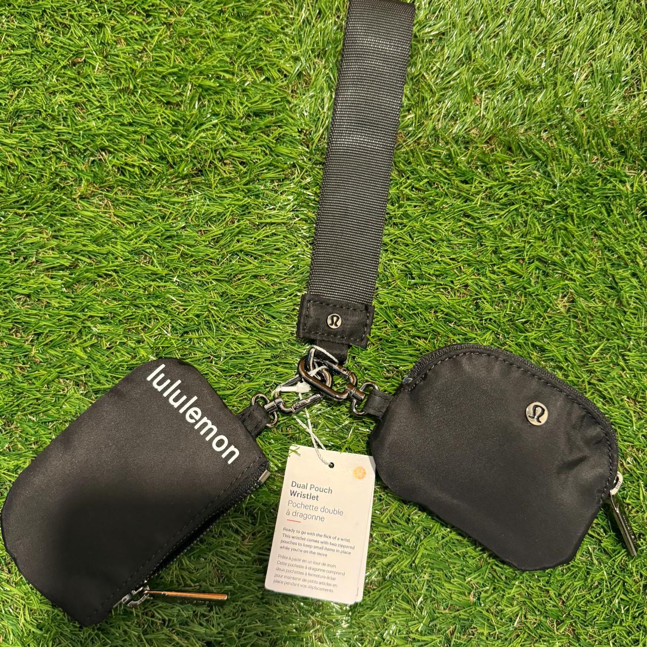 NWT - Lululemon Dual Pouch retailer Wristlet