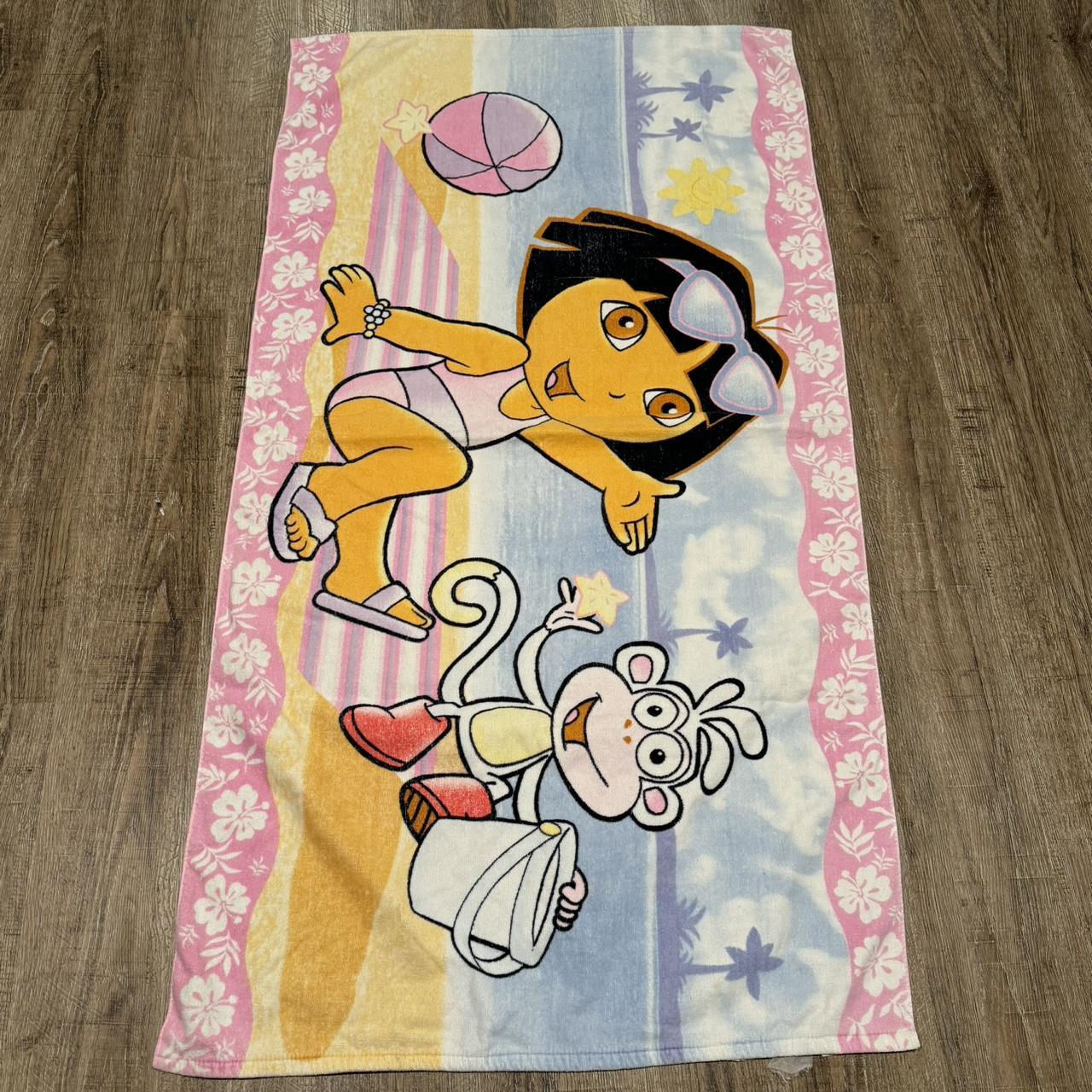 Y2k Dora The Explorer Beach Towel 2000s hotsell