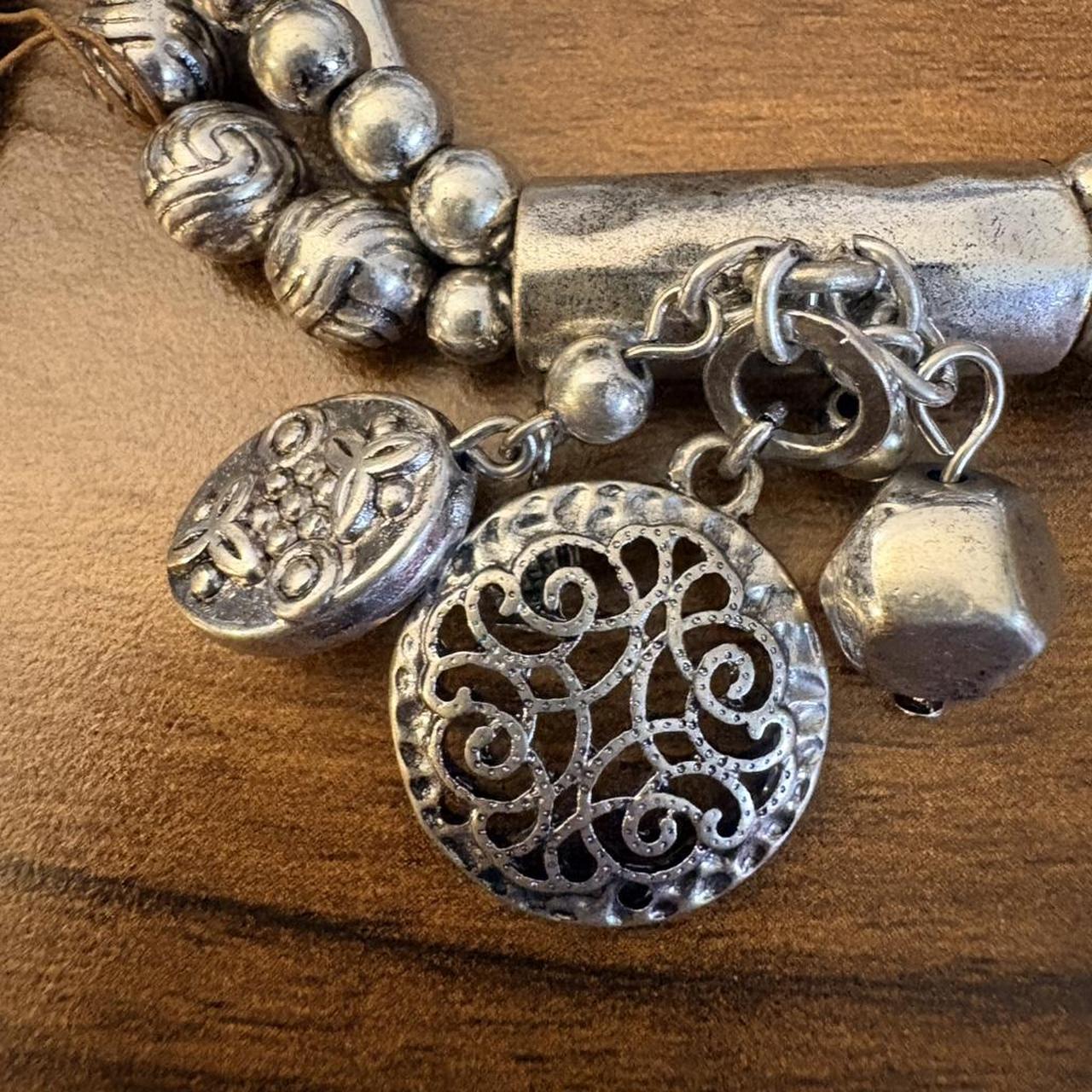 Ruby Rd. Women's Bracelet - Silver – Silver beade… - image 2