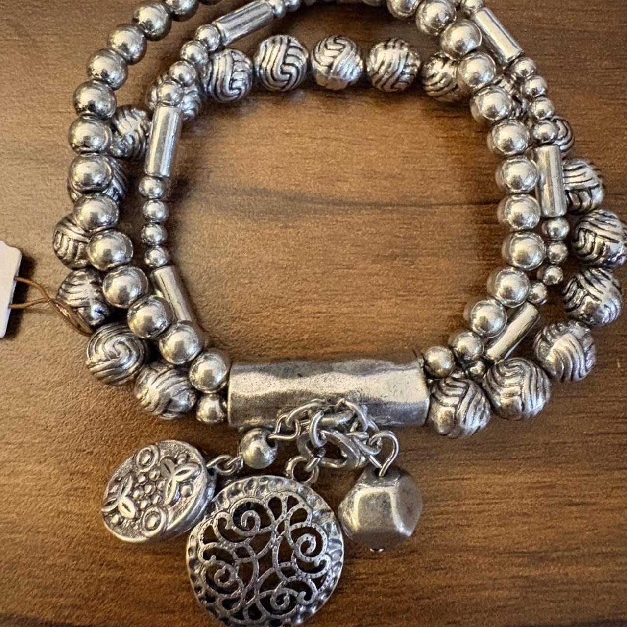 Ruby Rd. Women's Bracelet - Silver – Silver beade… - image 4