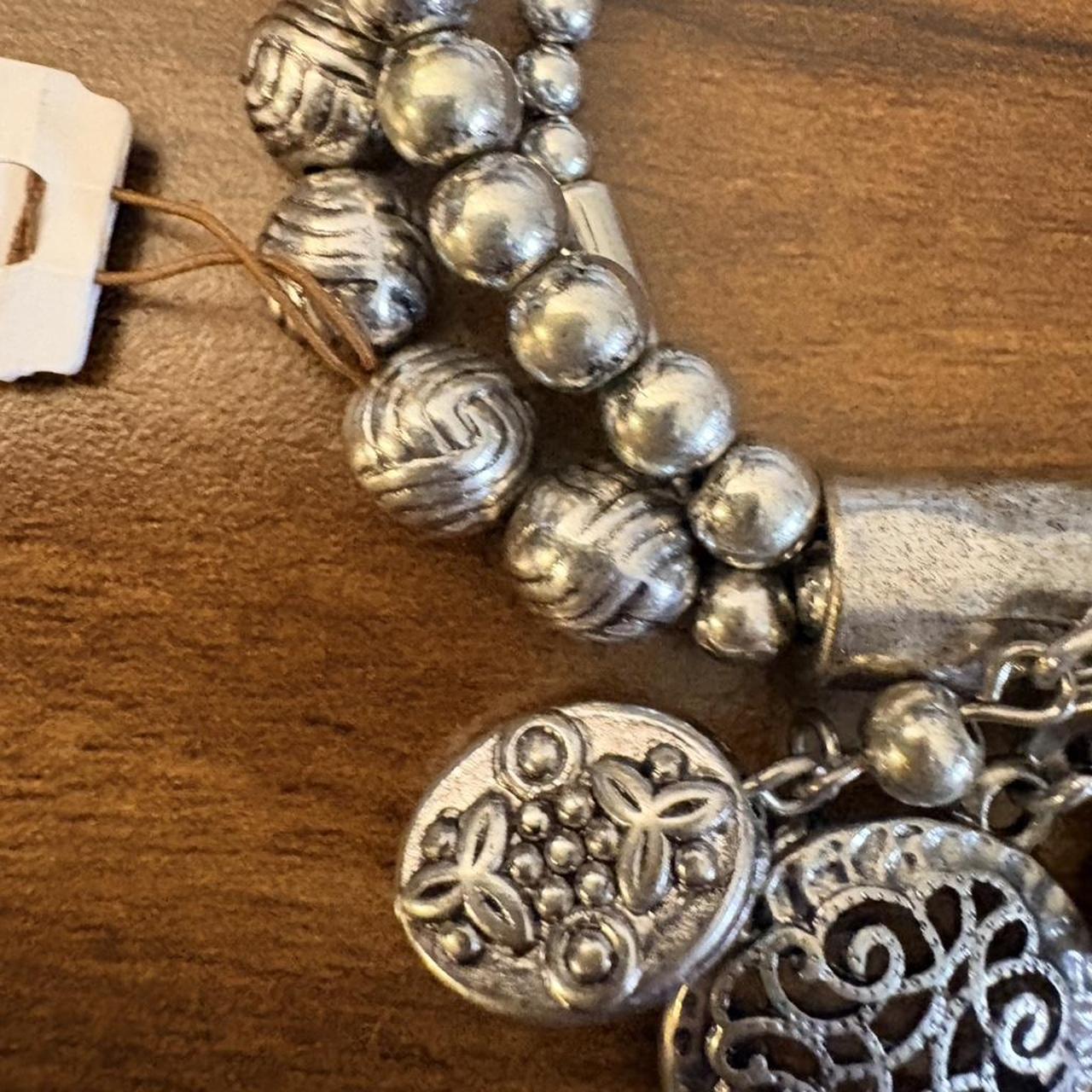 Ruby Rd. Women's Bracelet - Silver – Silver beade… - image 3