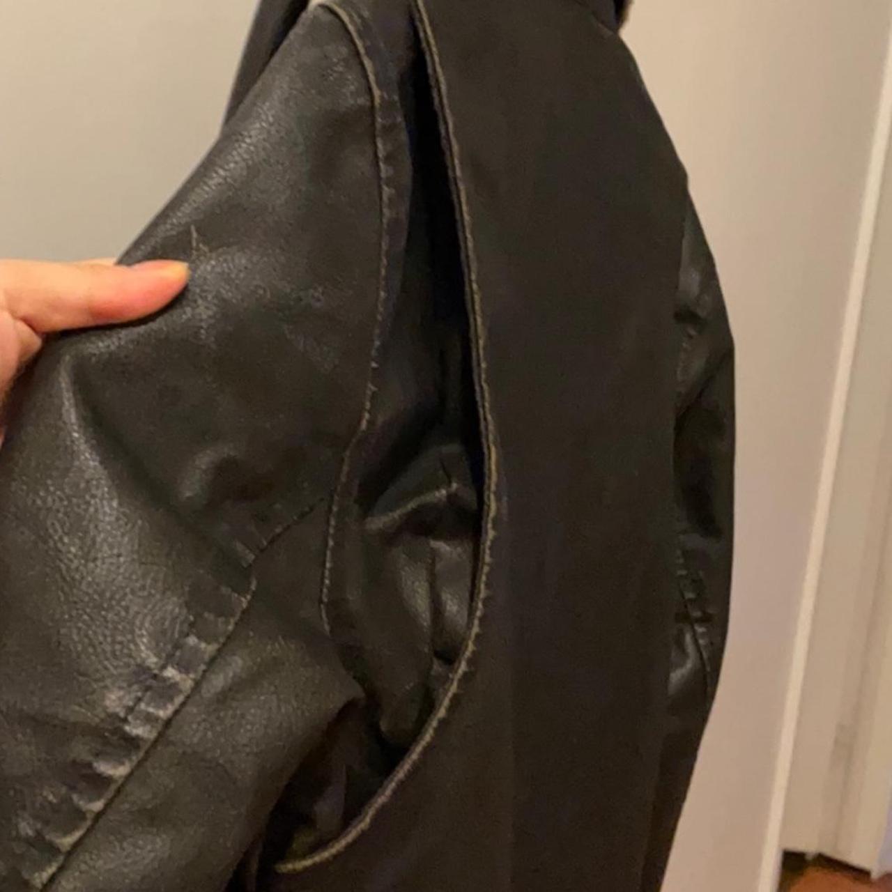 AEROPOSTALEレザージャケット Aeropostale Vintage Leather Jacket Adult Size (46)!!! | eBay