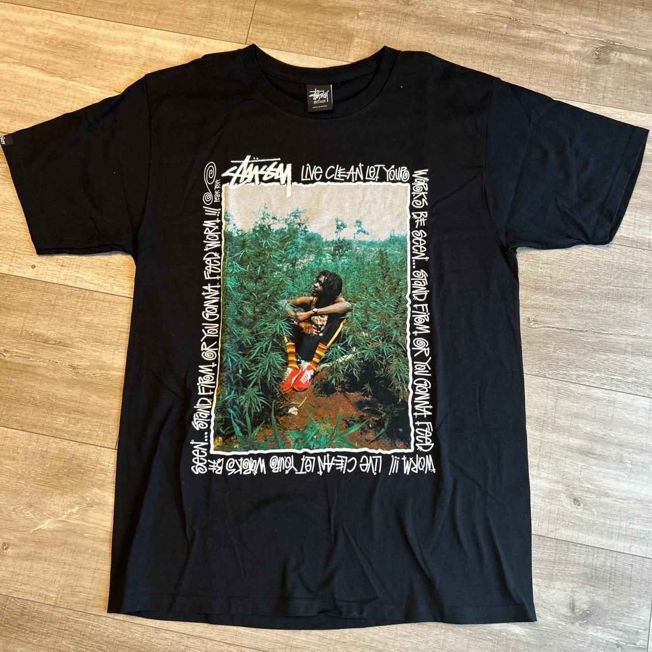 RARE Stussy reliable Peter Tosh Print Sweater
