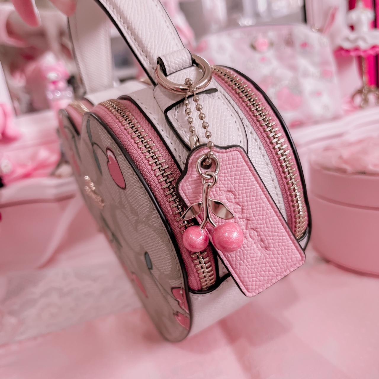 Adorable coach cherry heart bag! Last years | Depop