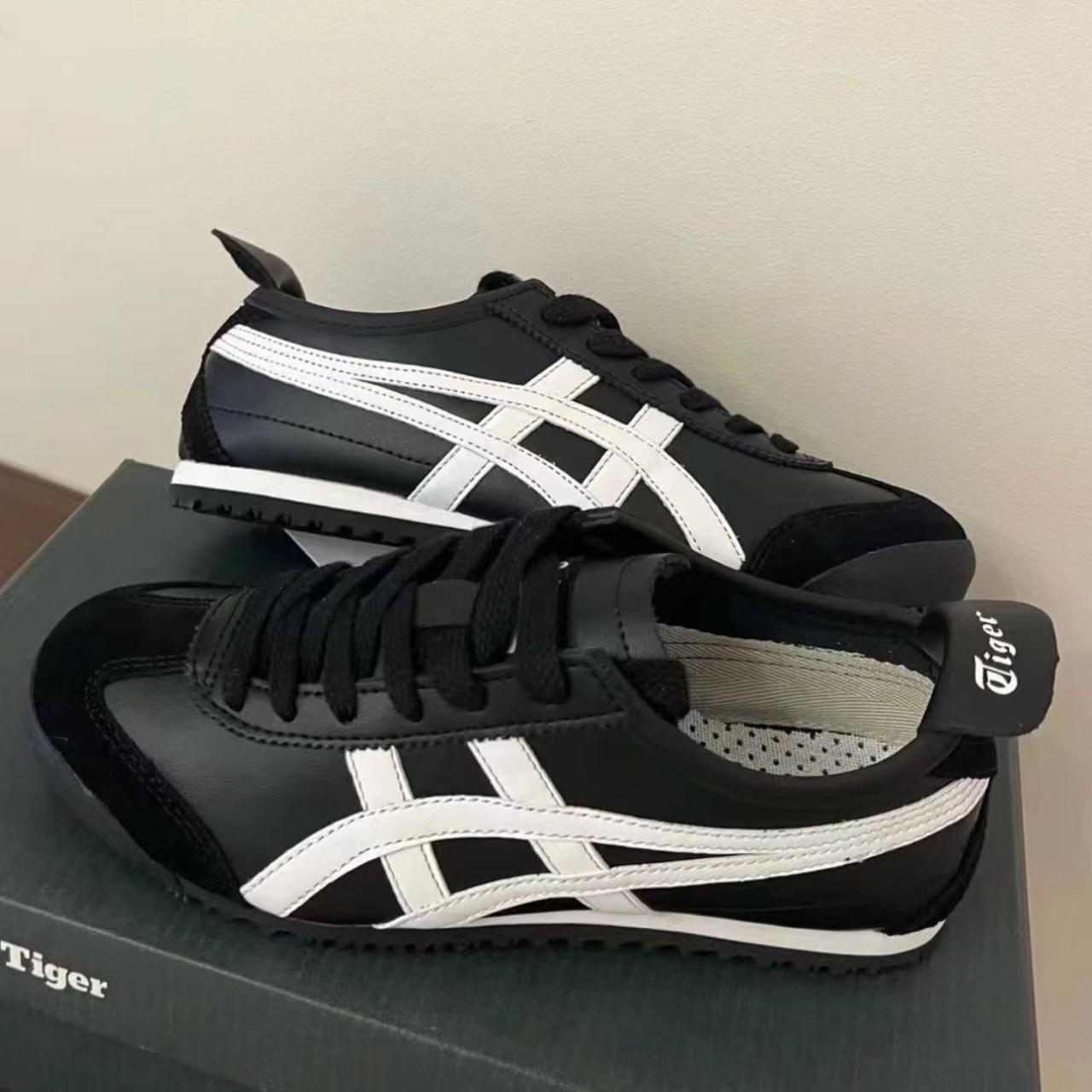 Onitsuka tiger black white on sale