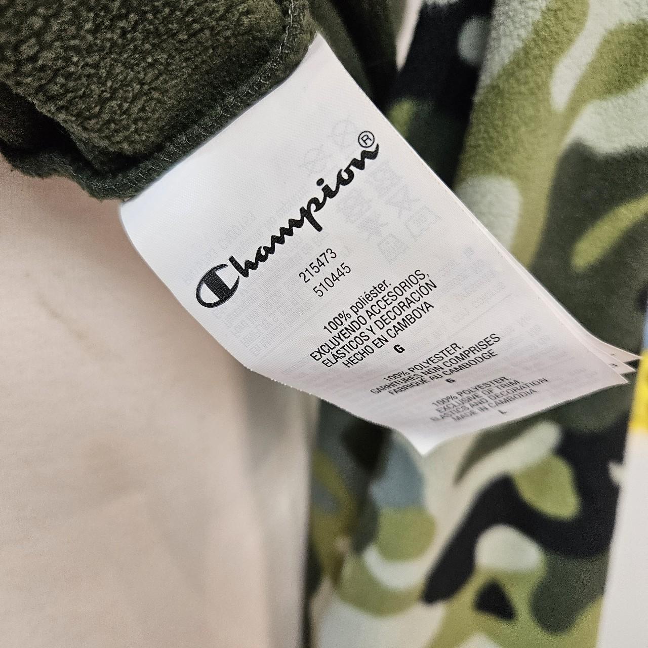 Champion Camo Mens Rare Full Zip Premium Hooded. Depop