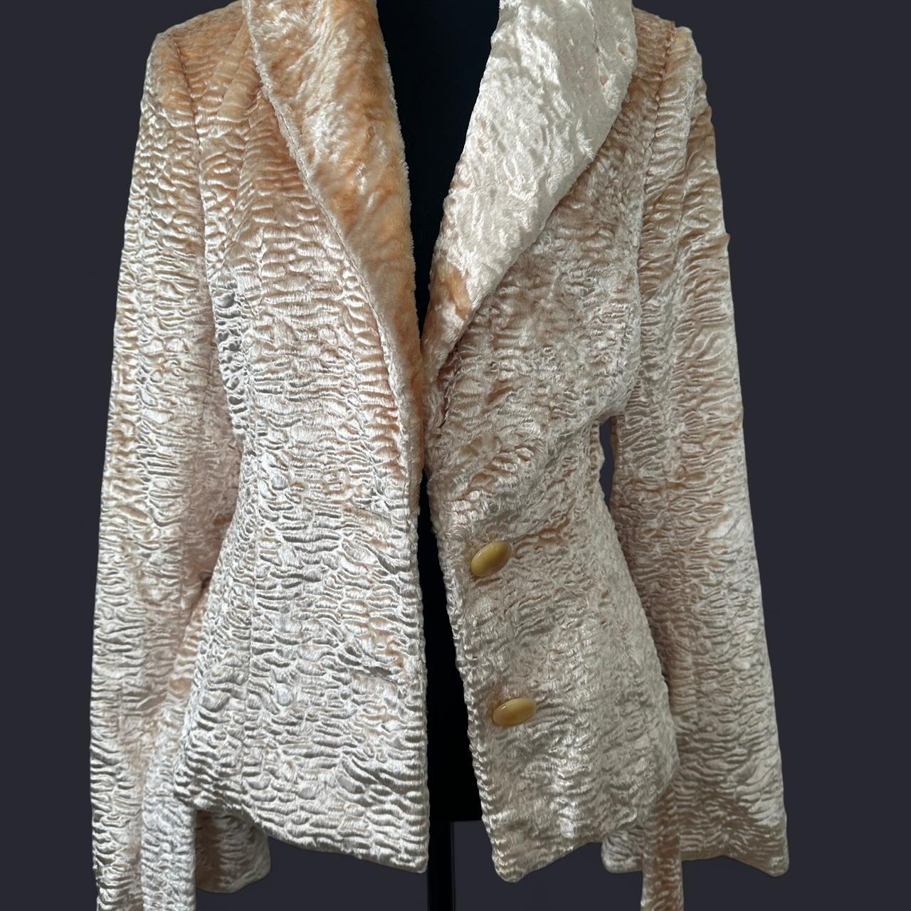 Cache Women's Coat - Pink/Cream - 6 – Fall cleara… - image 3