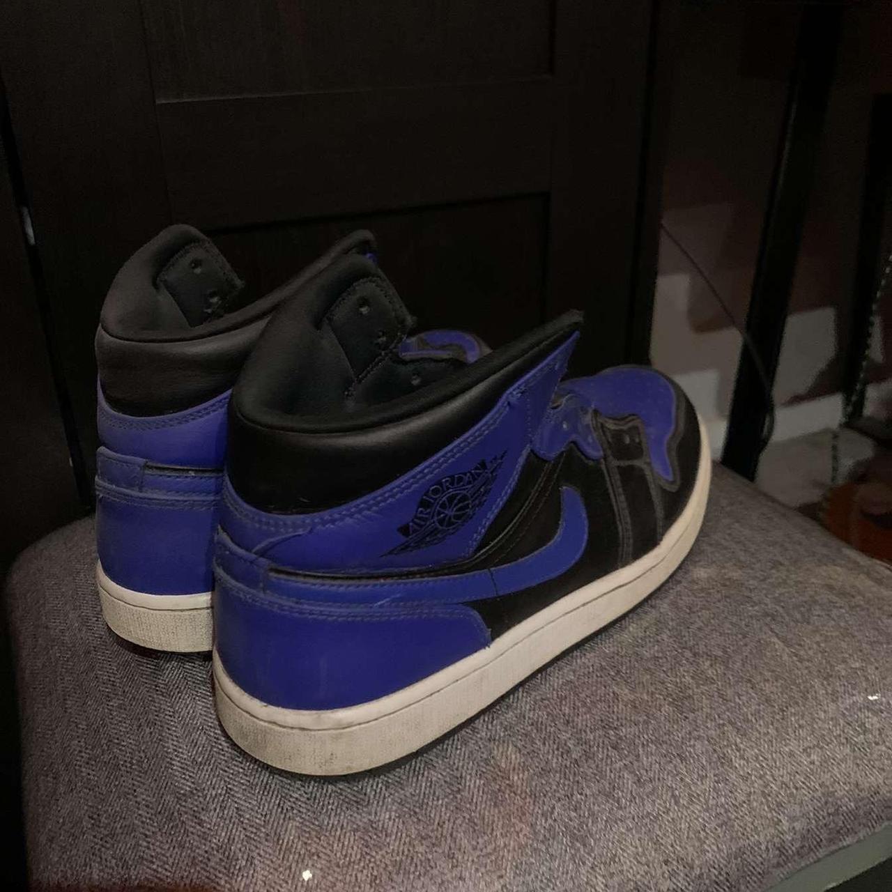 jordan1 mid hyper royal