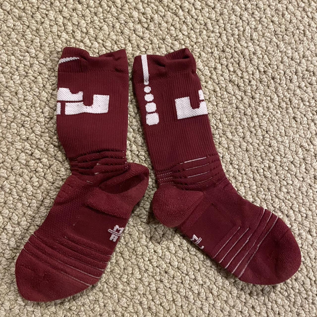 Nike Socks Lebron Red Socks Nike Men's Versatility Dri-Fit Lebron