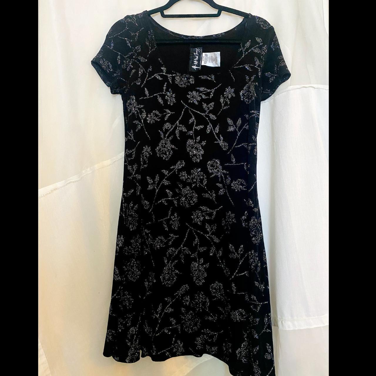 Chorus Line All That Jazz Dress 90s 'All That Jazz' Blue Floral